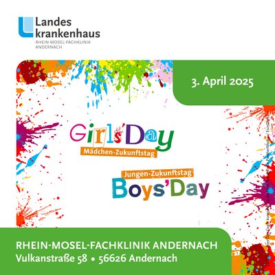 Werbeplakat Girls'Day & Boys'Day 2025